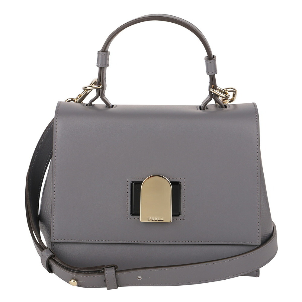Furla Emma Handbag Gray